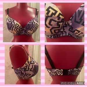 PINK Victoria’s Secret wear everywhere lightly lined bra. Purple size 36DD